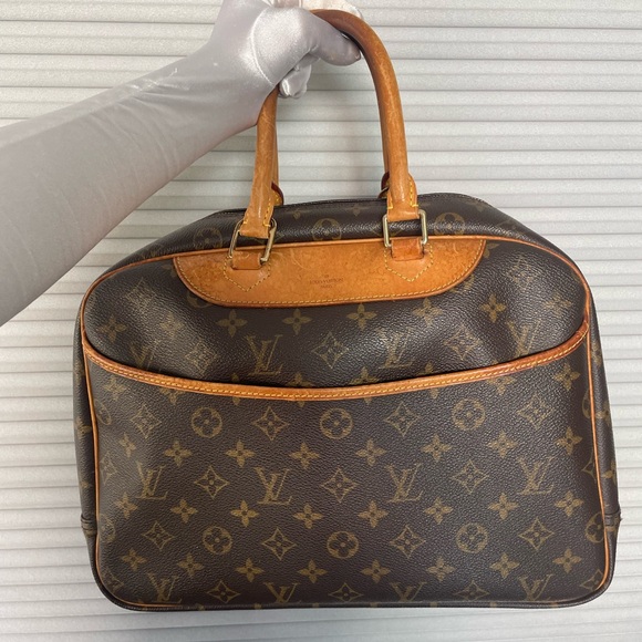 Louis Vuitton Deauville - Brown Leather Monogram - Picture 10 of 15